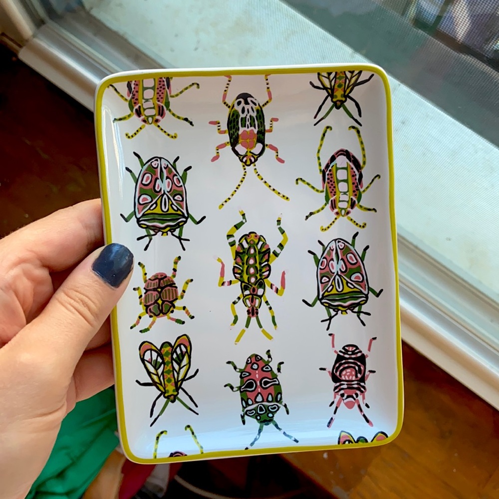 Opalhouse Bathroom Tray in “love bug” print 💗